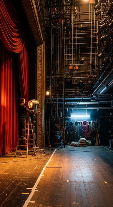Free Backstage Theater Technology Image - Theater, Technician ...