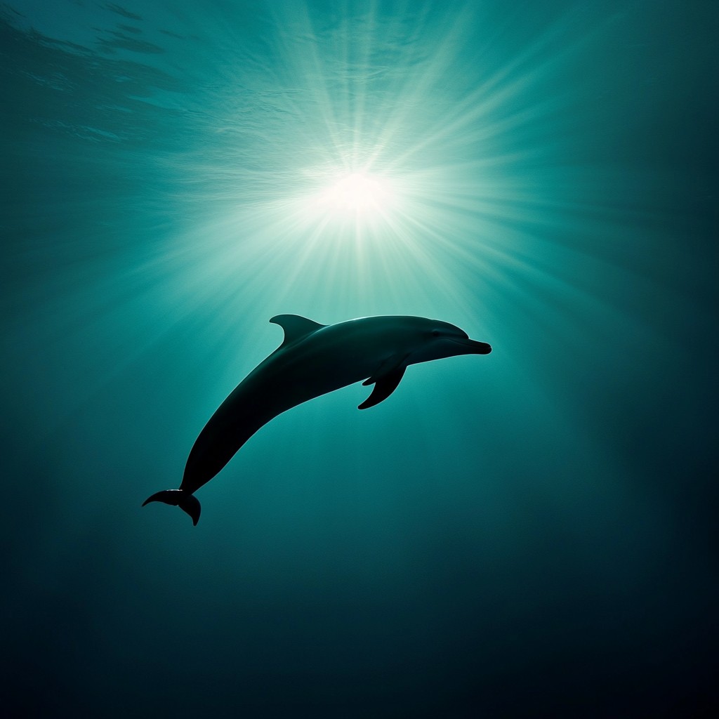 Middle Dolphin Free Dolphin mid-leap Image - Dolphin, Ocean, Sunlight | Download at ...