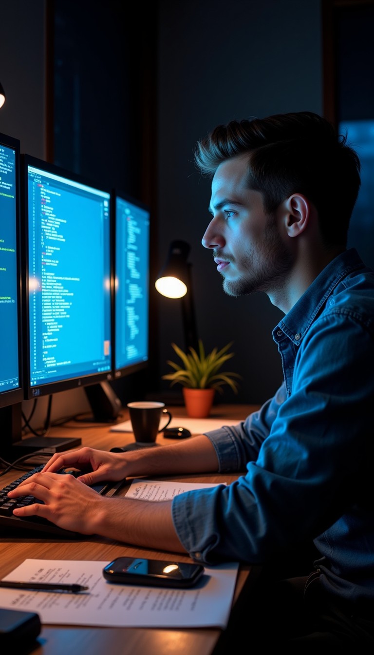 Free Midnight Code Session Image - Programmer, Coding, Developer ...