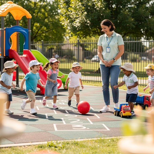 Supervised Recess Free Happy Outdoor Playtime Image - Children, Playground, Daycare ...