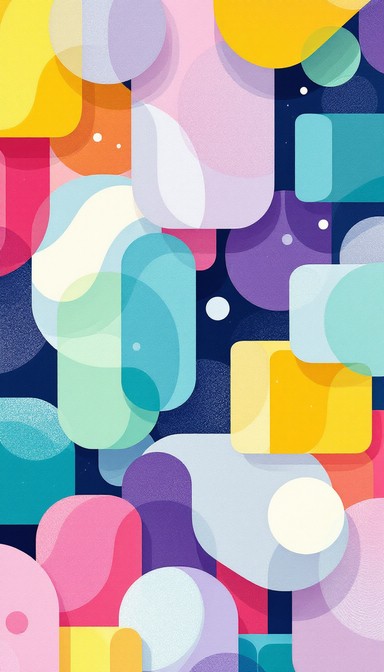 Download Playful Geometric Pattern Image - Geometric, Colorful ...
