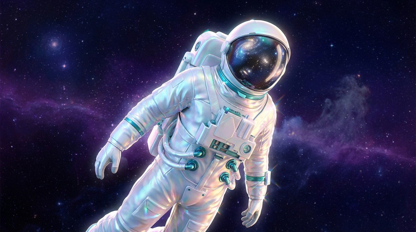 Space Explorer Color Free Pearlescent Space Explorer Image - Astronaut, Space, Cosmic ...