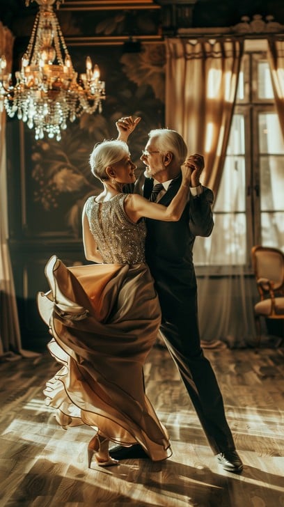 Free Elegant Dance Pose Image - Elderly, Couple, Dance | Download at ...