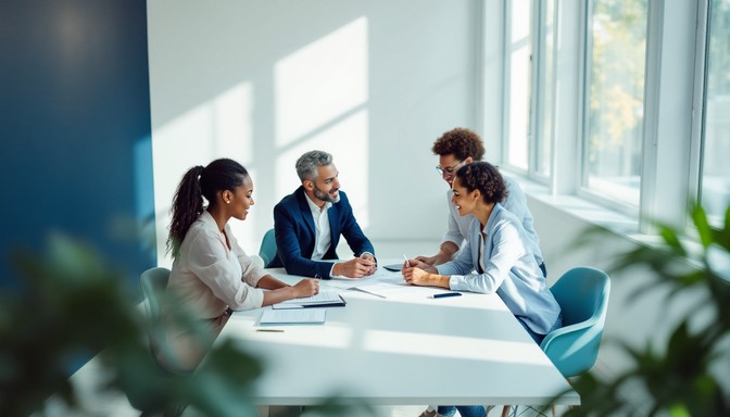 Free Collaborative Business Meeting Image - Collaboration, Meeting ...