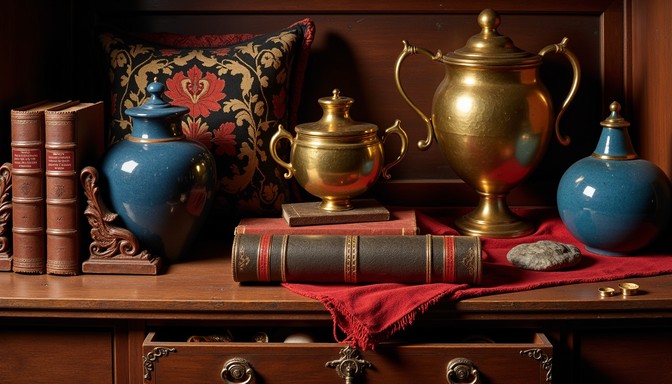 Free Elegant Antique Collection Image | Download at StockCake