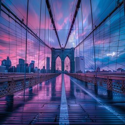 Free Sunset Bridge View Image - Sunset, Bridge, Sky | Download at StockCake