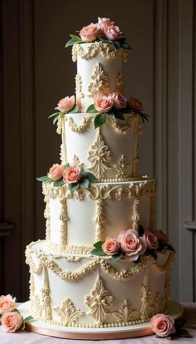 Free Elegant Wedding Cake Image | Download at StockCake