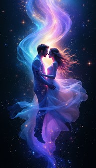 Free Cosmic Love Dance Image - Ethereal, Cosmic, Lovers | Download at ...
