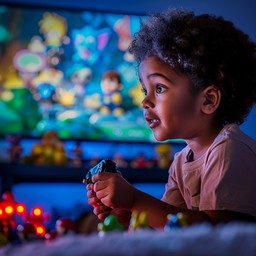 Free Gaming Kid Focus Image - Gaming, Animated, Child | Download at ...