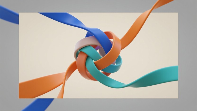 Free Flowing Color Harmony Image - Abstract, Ribbons, Flowing ...