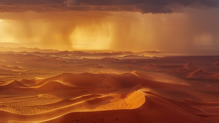 Free Desert Rainfall Sunset Image - Desert, Sunset, Rainfall | Download ...