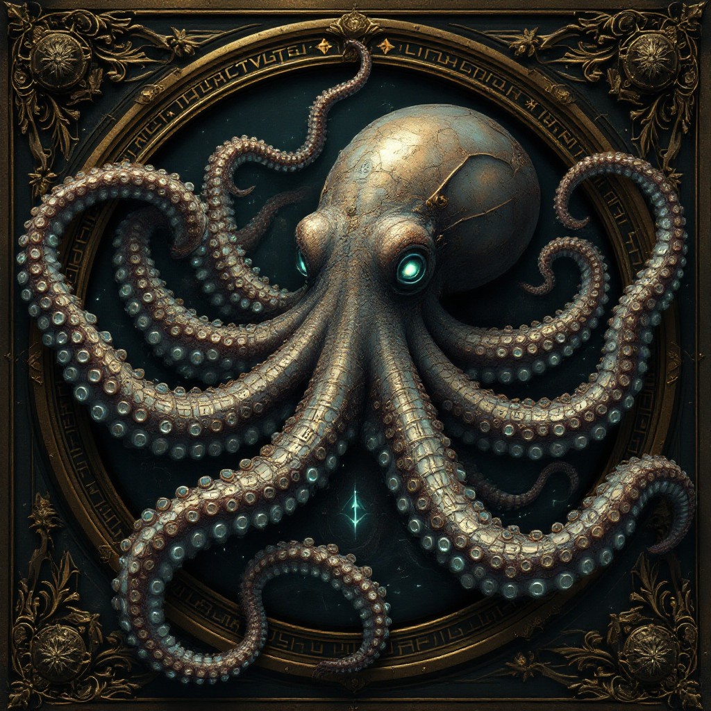 Steaming Octopus Free Steampunk Octopus Awakens Image - Octopus, Steampunk, Gothic ...
