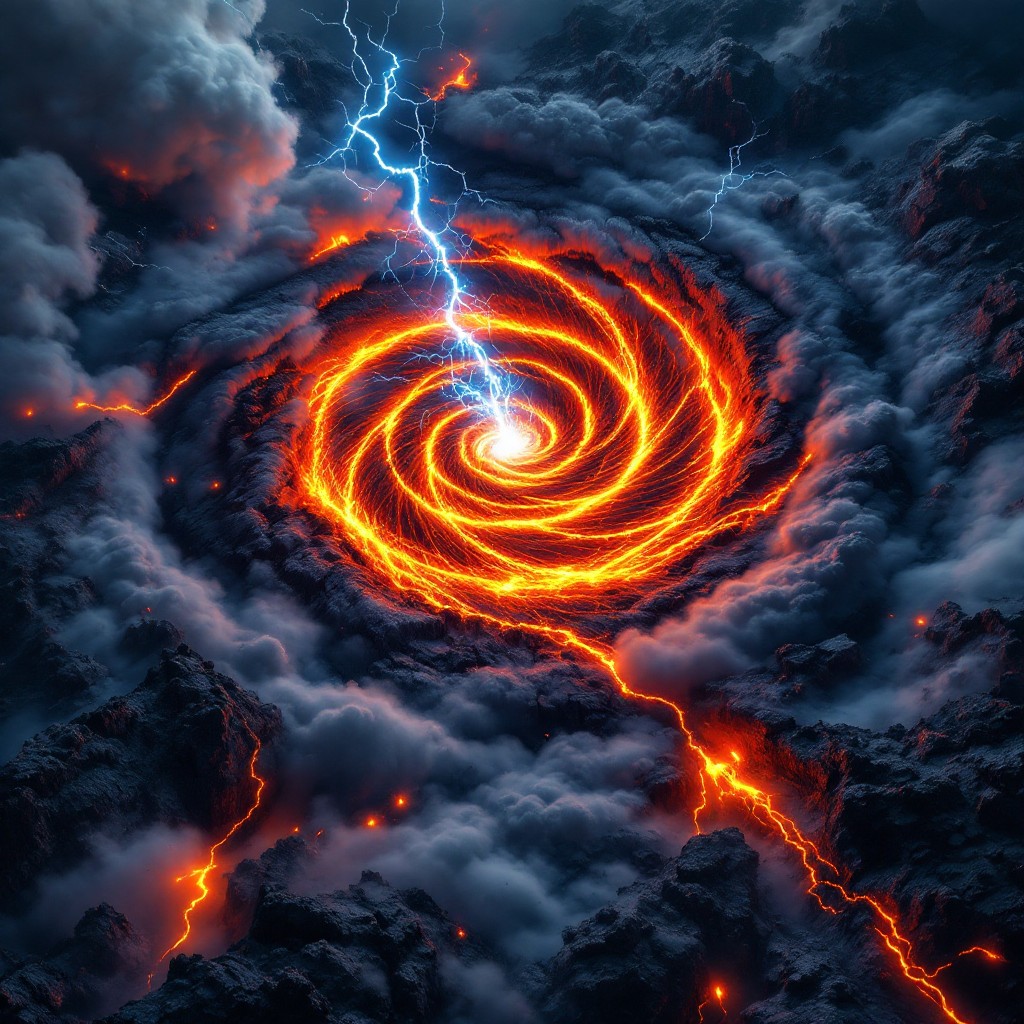 Free Nature's Spiral Storm Image - Storm, Lightning, Spiral | Download ...