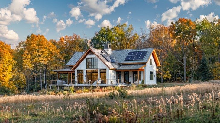 Image showcasing Eco-Friendly Dwellings → Term