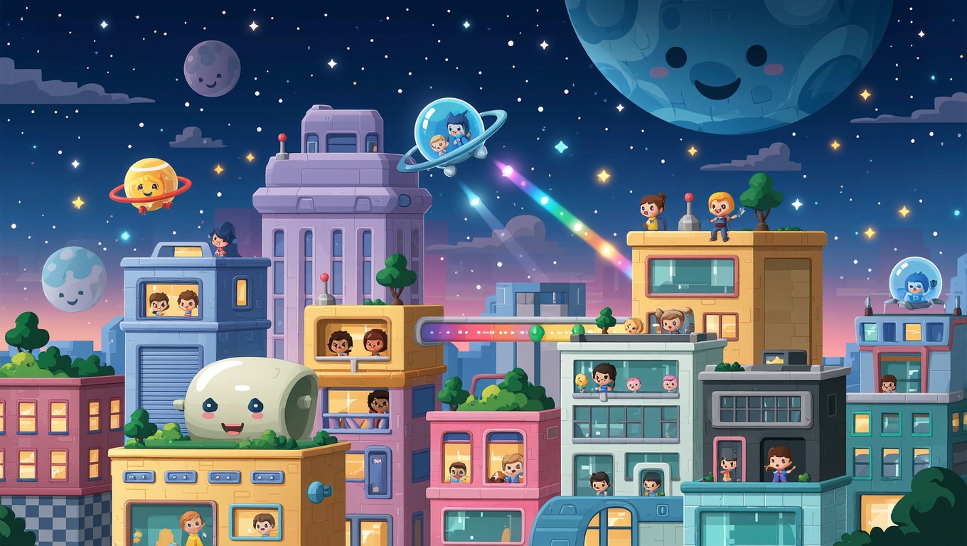 Free Pixel Space Community Image - Pixel, Illustration, Space ...