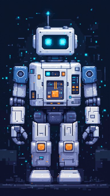 Free Climbing Robot Mechanics Image - Robot, Pixel, Art | Download at ...