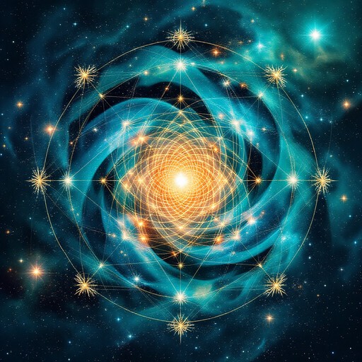 Free Cosmic Sacred Geometry Image - Cosmic, Geometry, Fractal ...