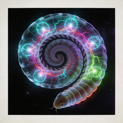 Free Cosmic Glowing Worm Image - Worm, Earthworm, Transparent ...