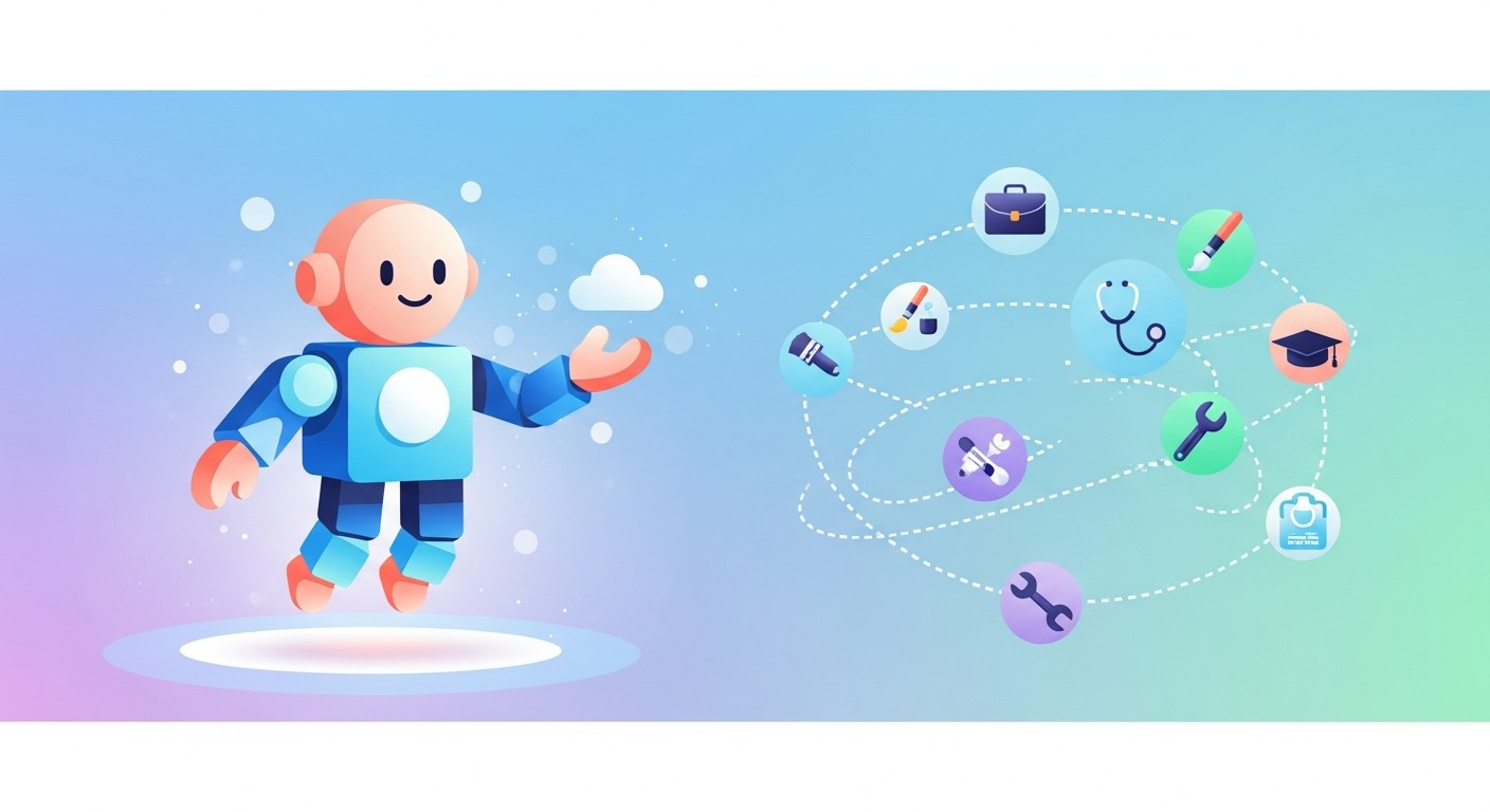 Free Helpful Robot Assistant Photo - Robot, Illustration, Floating ...