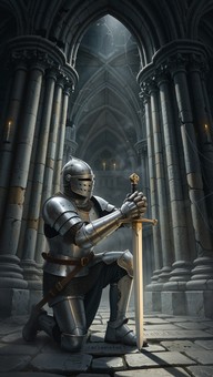 Free Knight Prays Alone Image - Knight, Warrior, Medieval | Download at ...