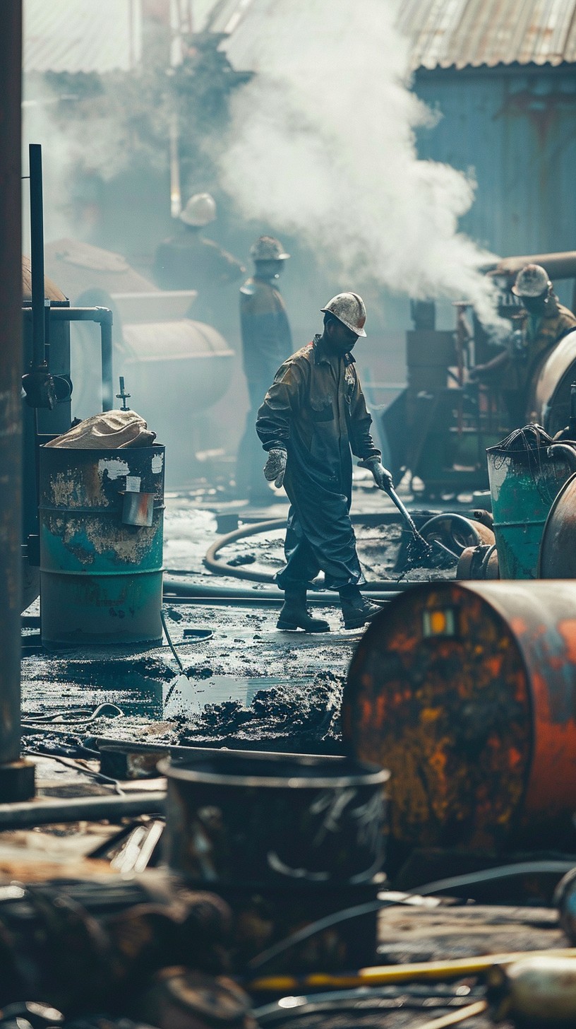 Free Industrial Smoke Plumes Image - Industrial, Worker, Smoke ...