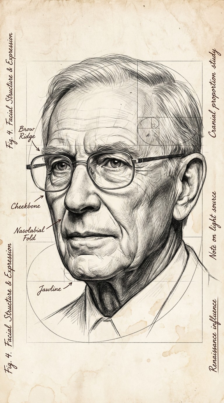 Free Academic Portrait Study Image - Professor, Scholar, Graphite ...