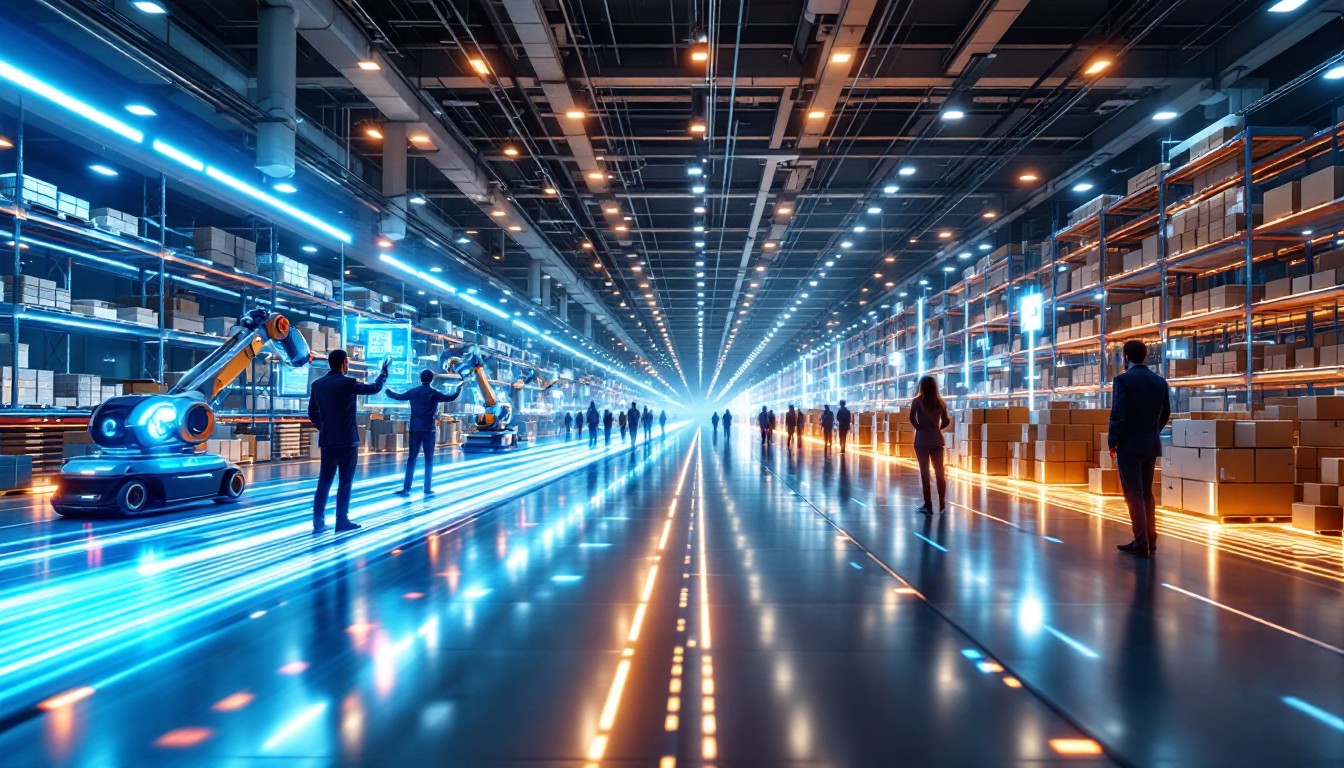 Free Future Meets Present Image - Automation, Warehouse, Robotics ...