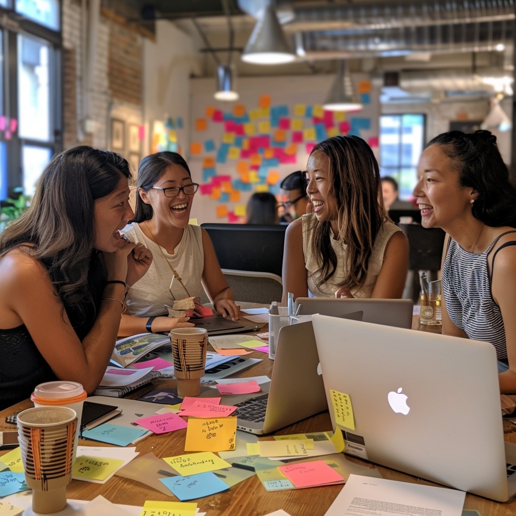 Free Collaborative Team Meeting Image - Teamwork, Collaboration, Office ...