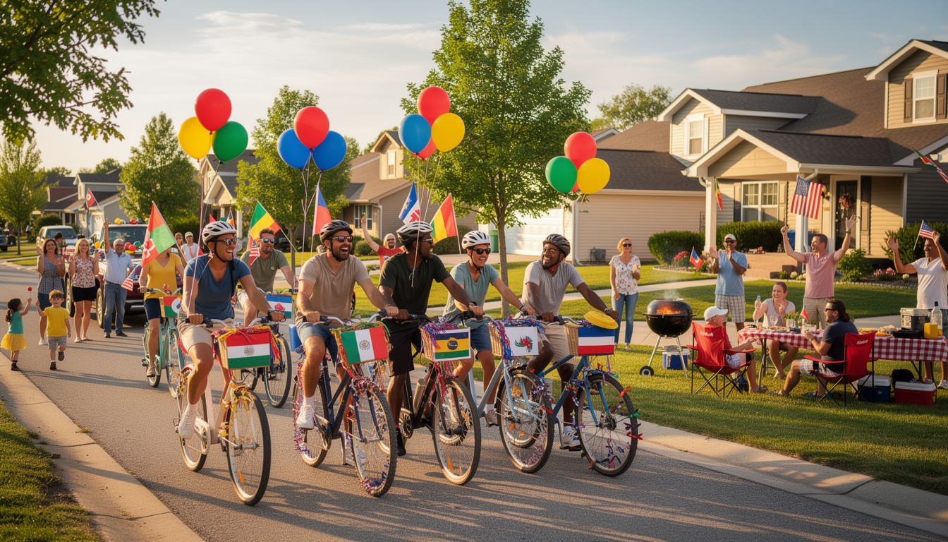 Free Bicycle Parade Celebration Image - Bicycle, Parade, Celebration ...