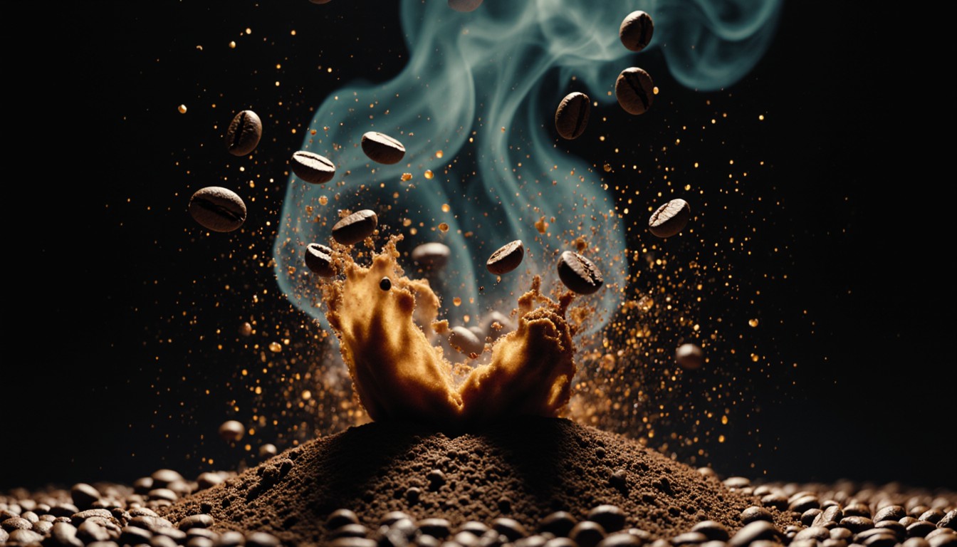 Free Espresso Eruption Captured Image - Coffee, Explosion, Cinematic ...