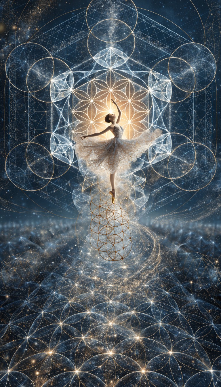 Free Sacred Geometry Ballerina Image - Ballerina, Dancer, Geometry ...