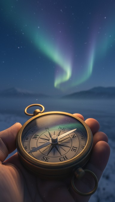 View Into The Distance Compass Free Navigate Northern Skies Photo - Compass, Navigation, Adventure ...