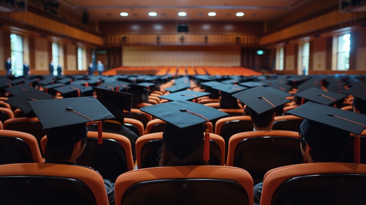 Graducation Hall Free Graduation Ceremony Hall Image - Graduation, Ceremony, Chairs ...