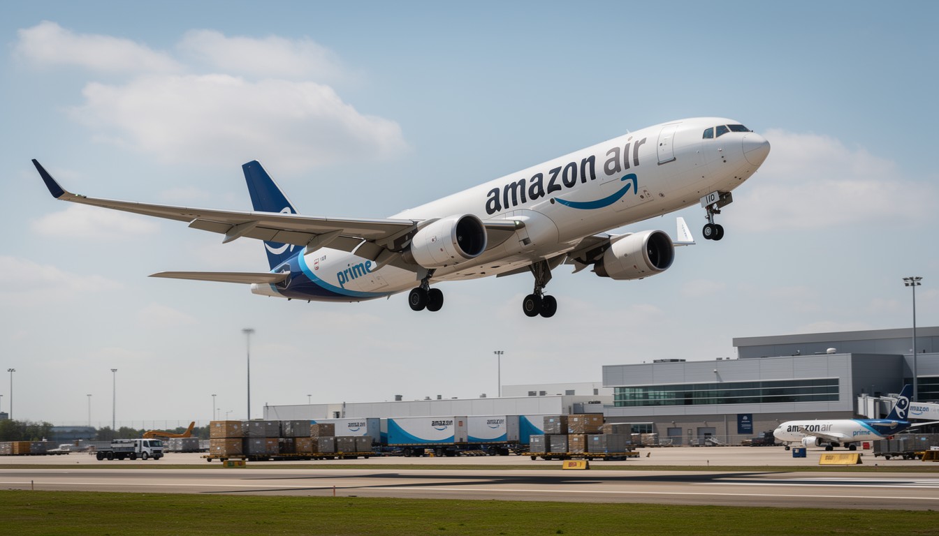 Free Amazon Takes Flight Image - Amazon, Airplane, Cargo | Download at ...