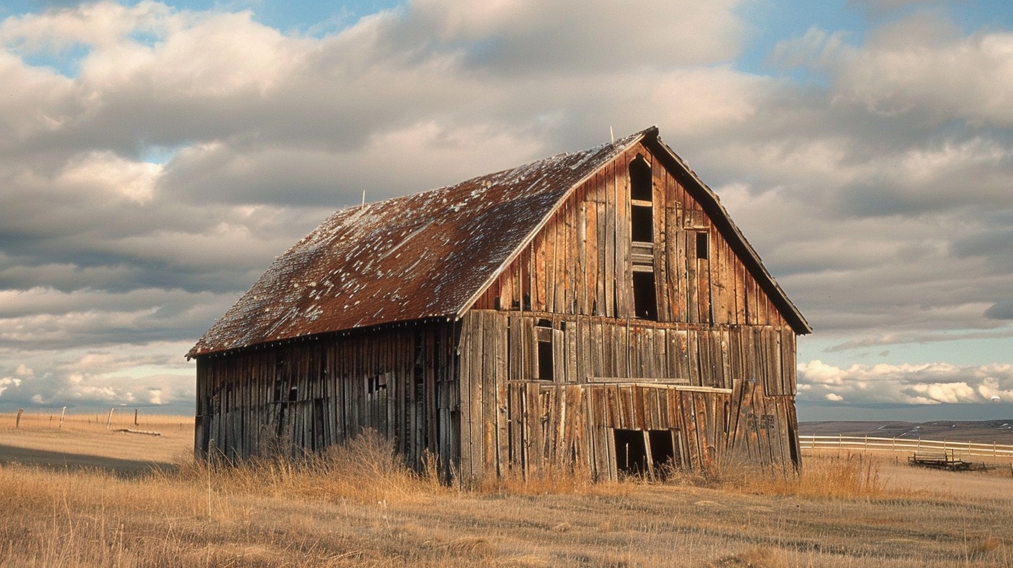 Free Rustic Barn Scene Image - Barn, Rustic, Wooden | Download at StockCake