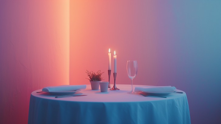 Free Intimate Dinner Setting Image - Candlelight, Romance, Dinner ...