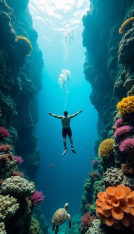 Free Deep Blue Exploration Image - Diving, Underwater, Ocean | Download ...