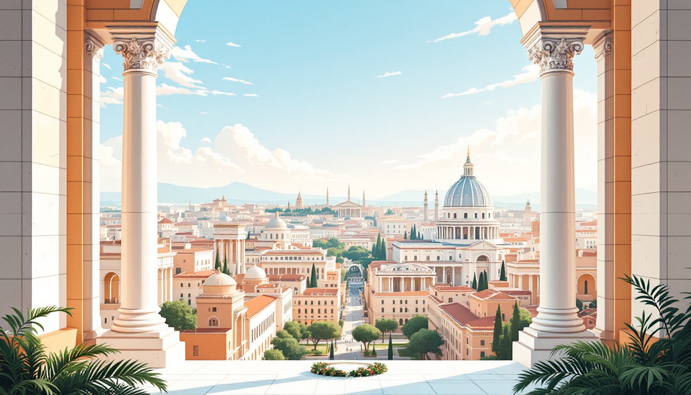 Free Rome Through Arches Image - Rome, Architecture, Cityscape ...