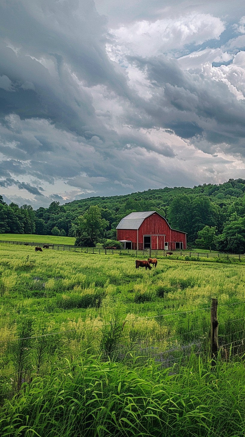 Rustic Rural Barn Free Rustic Rural Charm Image - Barn, Countryside, Clouds | Download at ...