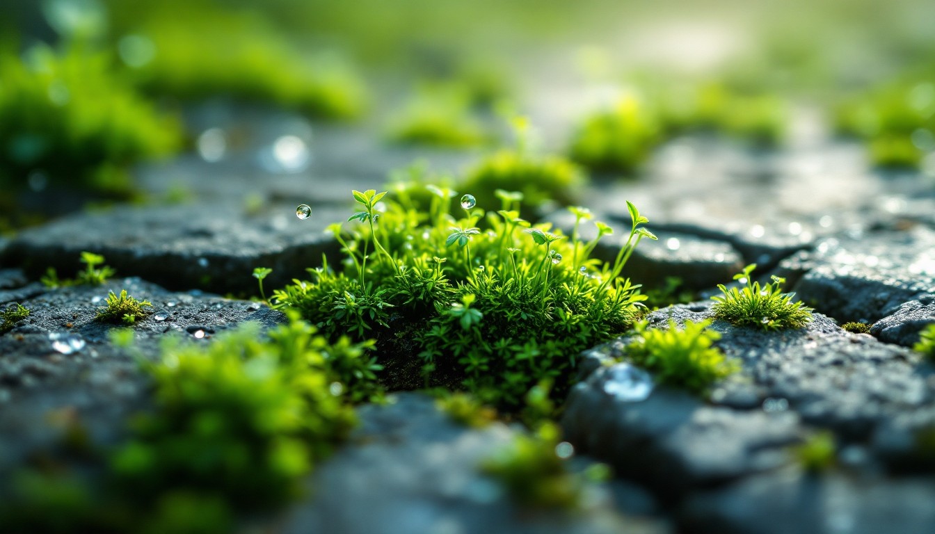 Free Moss Conquers Concrete Image - Moss, Macro, Green | Download at ...