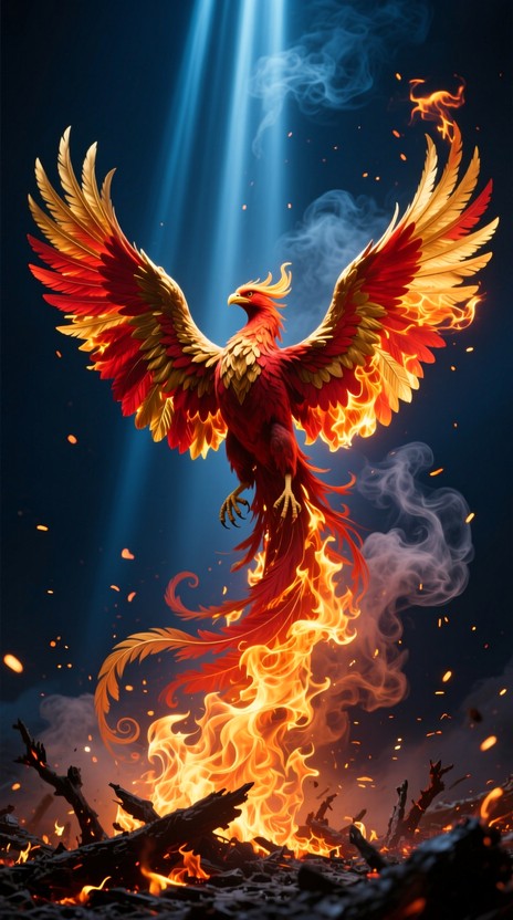 Free Flames Of Renewal Image - Phoenix, Firebird, Flames | Download at ...