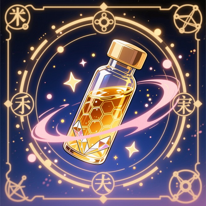 Free Enchanted Amber Elixir Image - Potion, Magical, Vial | Download at ...