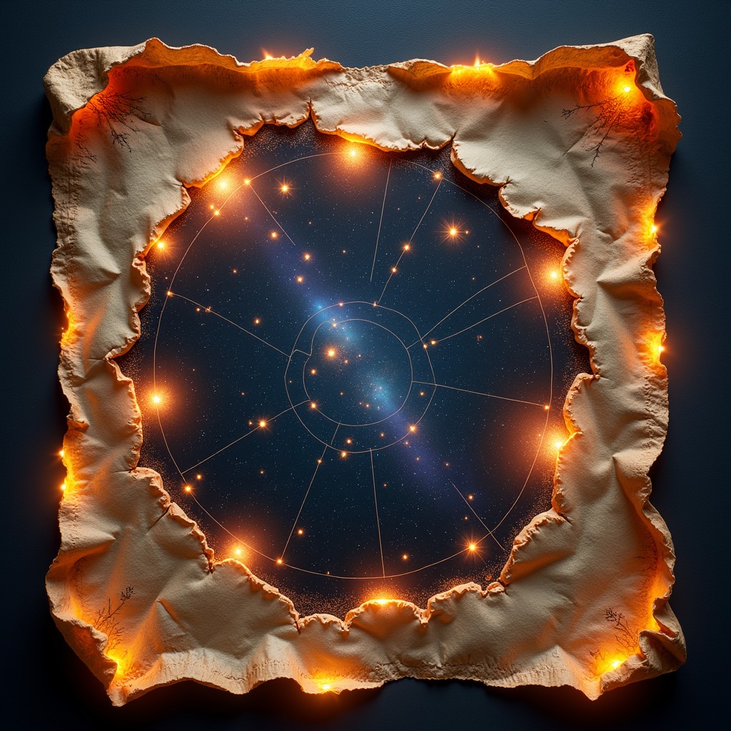 Free Ancient Stellar Map Image - Astronomical, Parchment ...