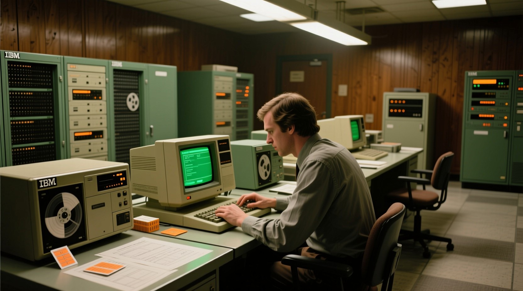 Free Seventies Data Center Image - Vintage, Retro, 1970s | Download at ...
