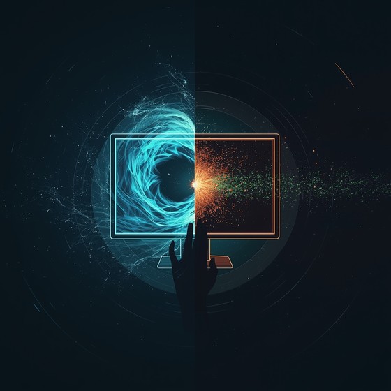 Free Technology Meets Magic Photo - Portal, Monitor, Transformation ...