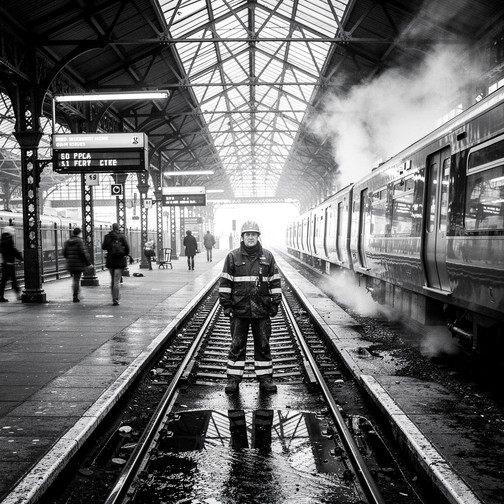 Train Platform Pattern Free Steam Platform Solitude Image - Railway, Train, Station | Download ...