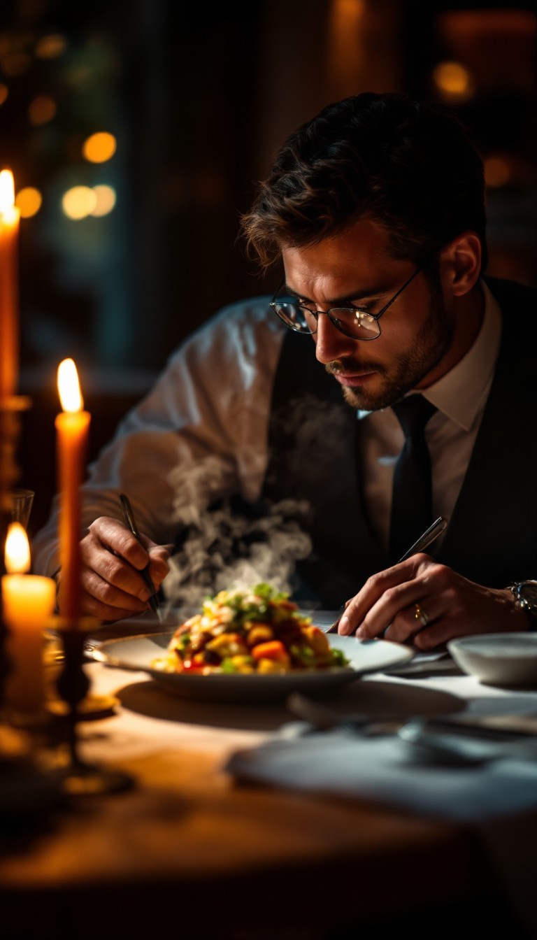 Free Critic's Candlelit Review Image - Restaurant, Dining, Culinary ...