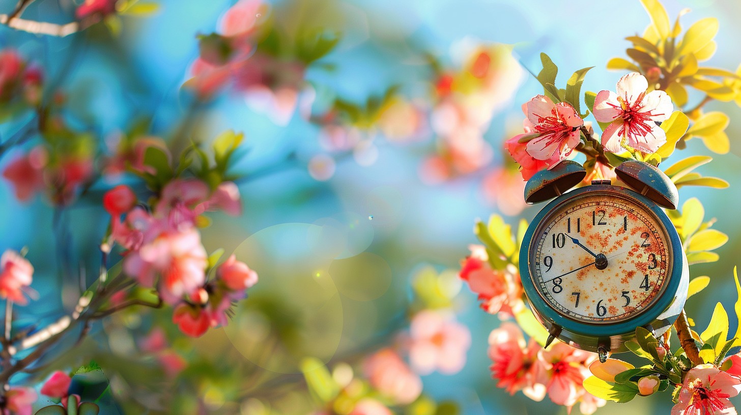Free Time in Bloom Image - Time, Bloom, Clock | Download at StockCake