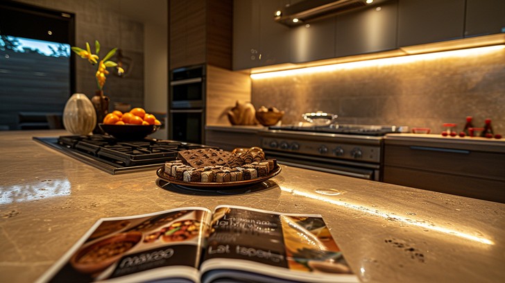 Free Cozy Kitchen Evening Image - Kitchen, Evening, Candles | Download ...