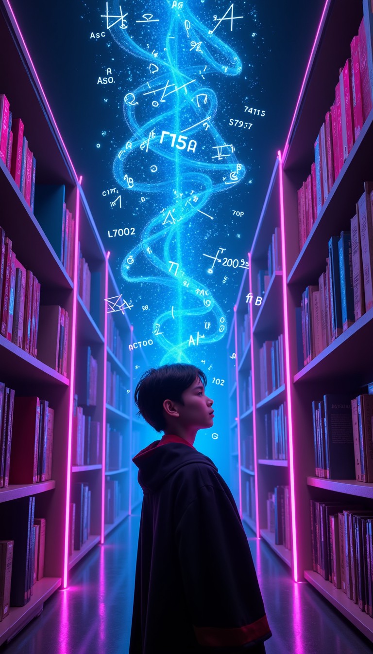 Free Digital Knowledge Stream Image - Futuristic, Library, Digital ...